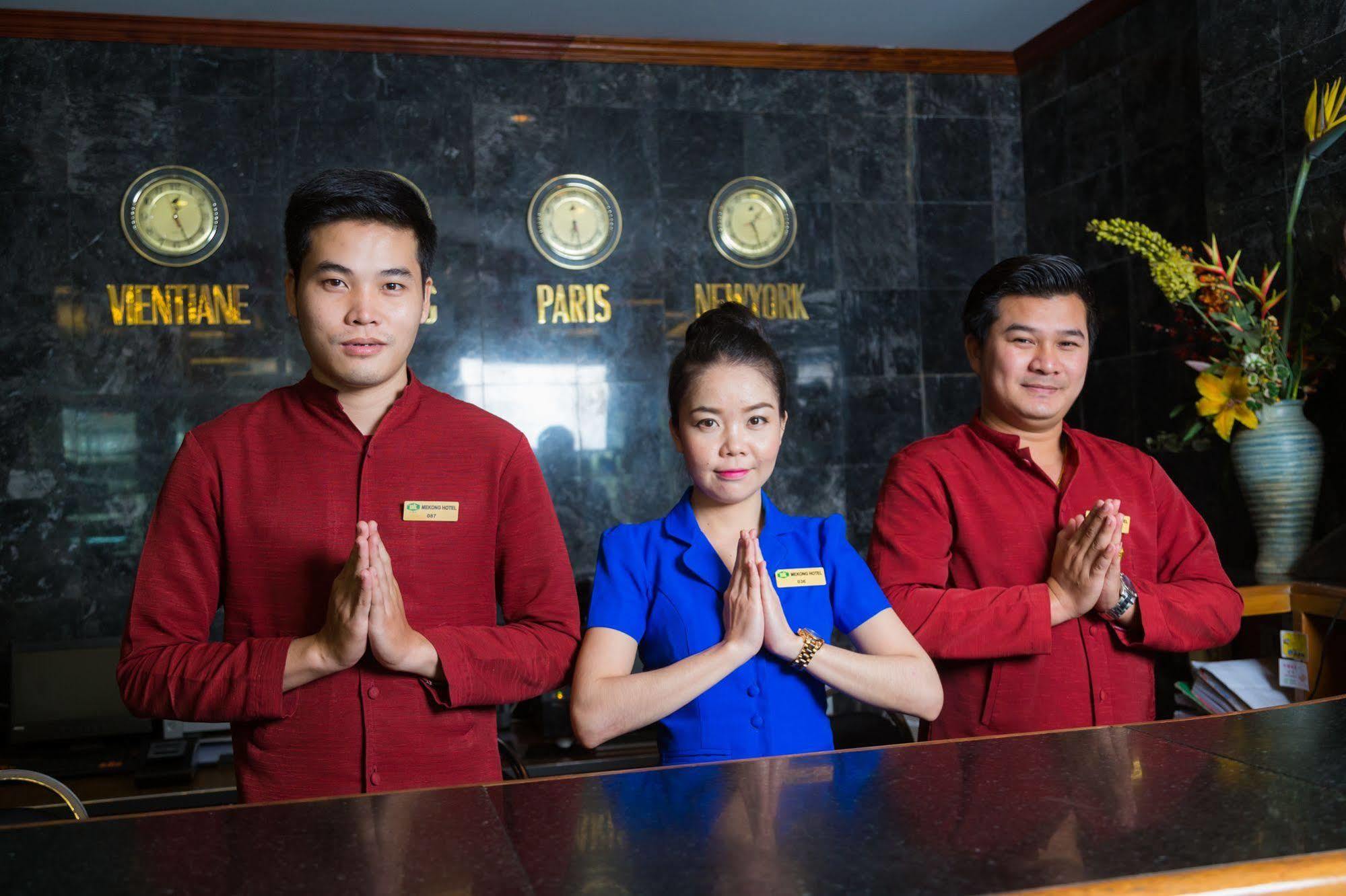 Mekong Hotel Vientiane Exterior foto